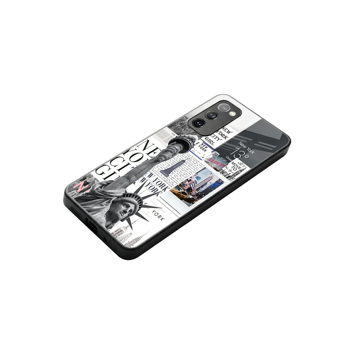 NY Dream stylish phone case for samsung galaxy s20 fe | glossy glass and slim fit