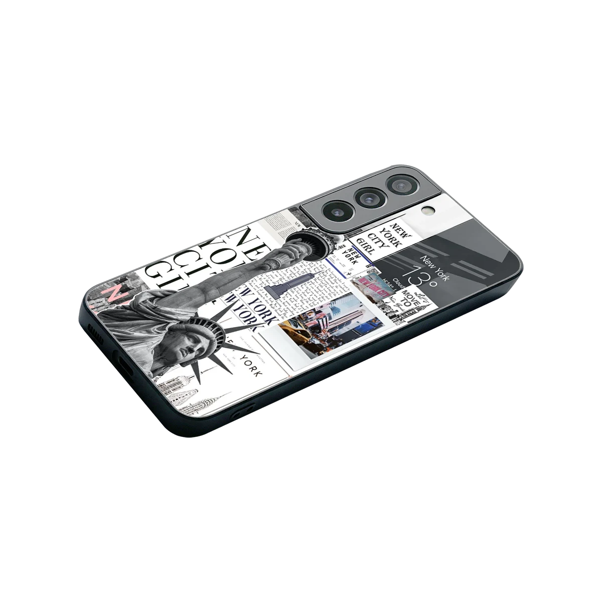 NY Dream stylish phone case for samsung galaxy s22 | glossy glass and slim fit