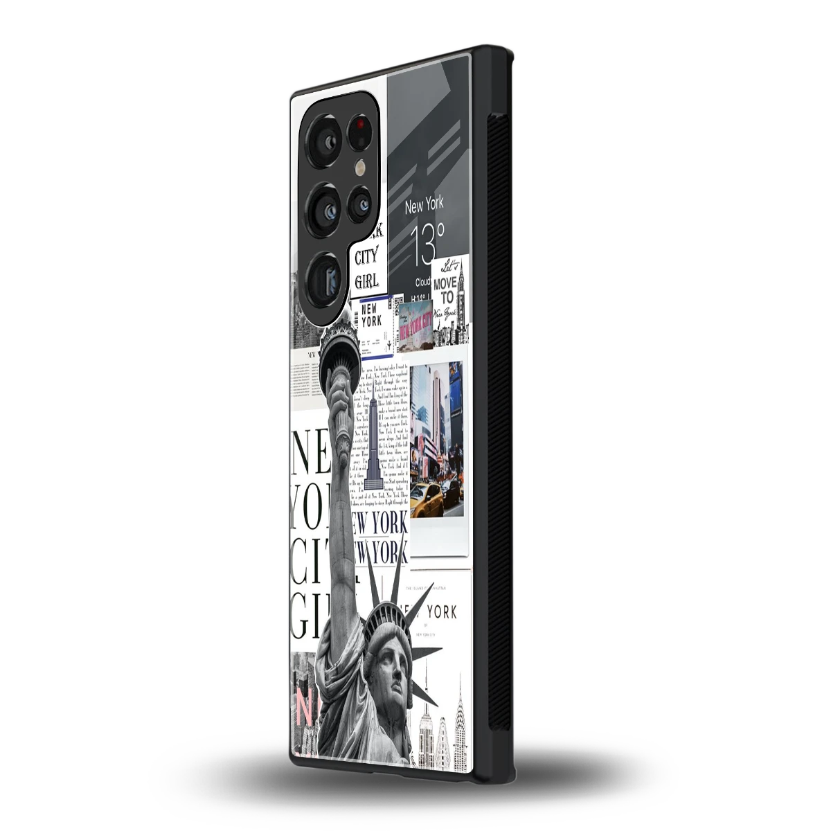 NY Dream samsung galaxy s23 ultra mobile cover | shockproof glass phone case