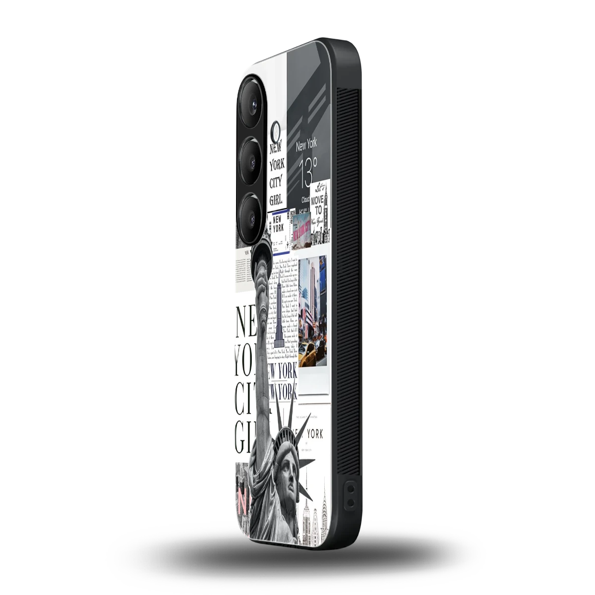 NY Dream samsung galaxy s25 mobile cover | shockproof glass phone case