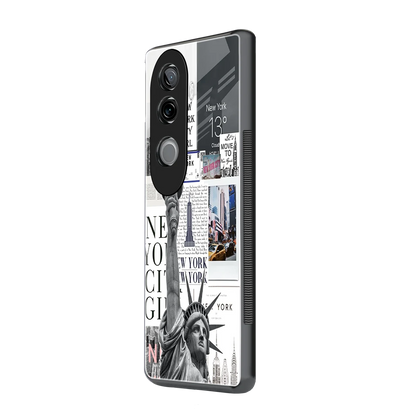 NY Dream vivo v40e mobile cover | shockproof glass phone case