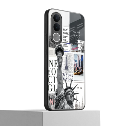 NY Dream vivo v70 fe mobile cover | shockproof glass phone case
