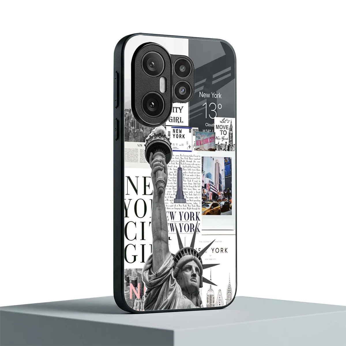 NY Dream vivo x200 fe mobile cover | shockproof glass phone case