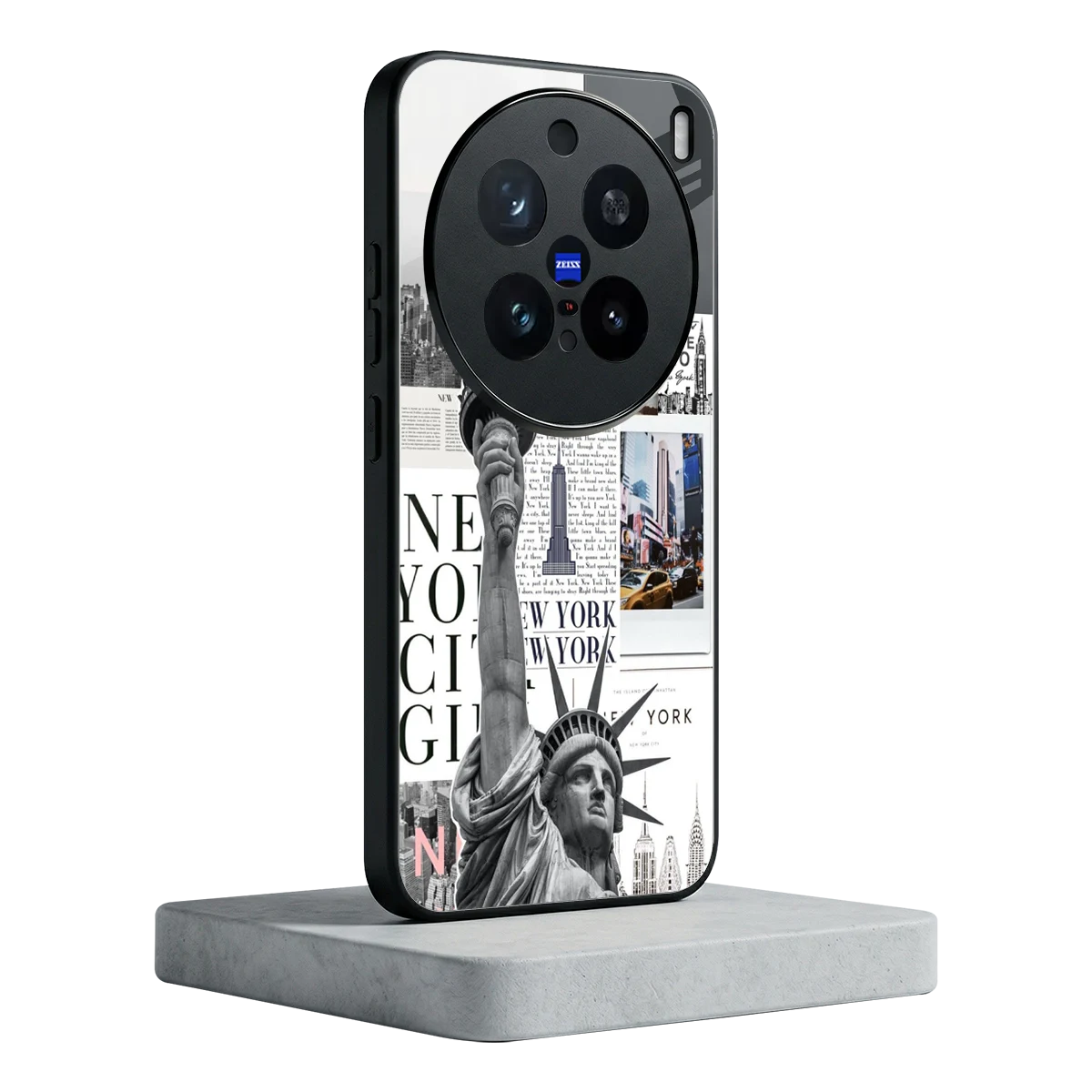 NY Dream vivo x200 pro mobile cover | shockproof glass phone case