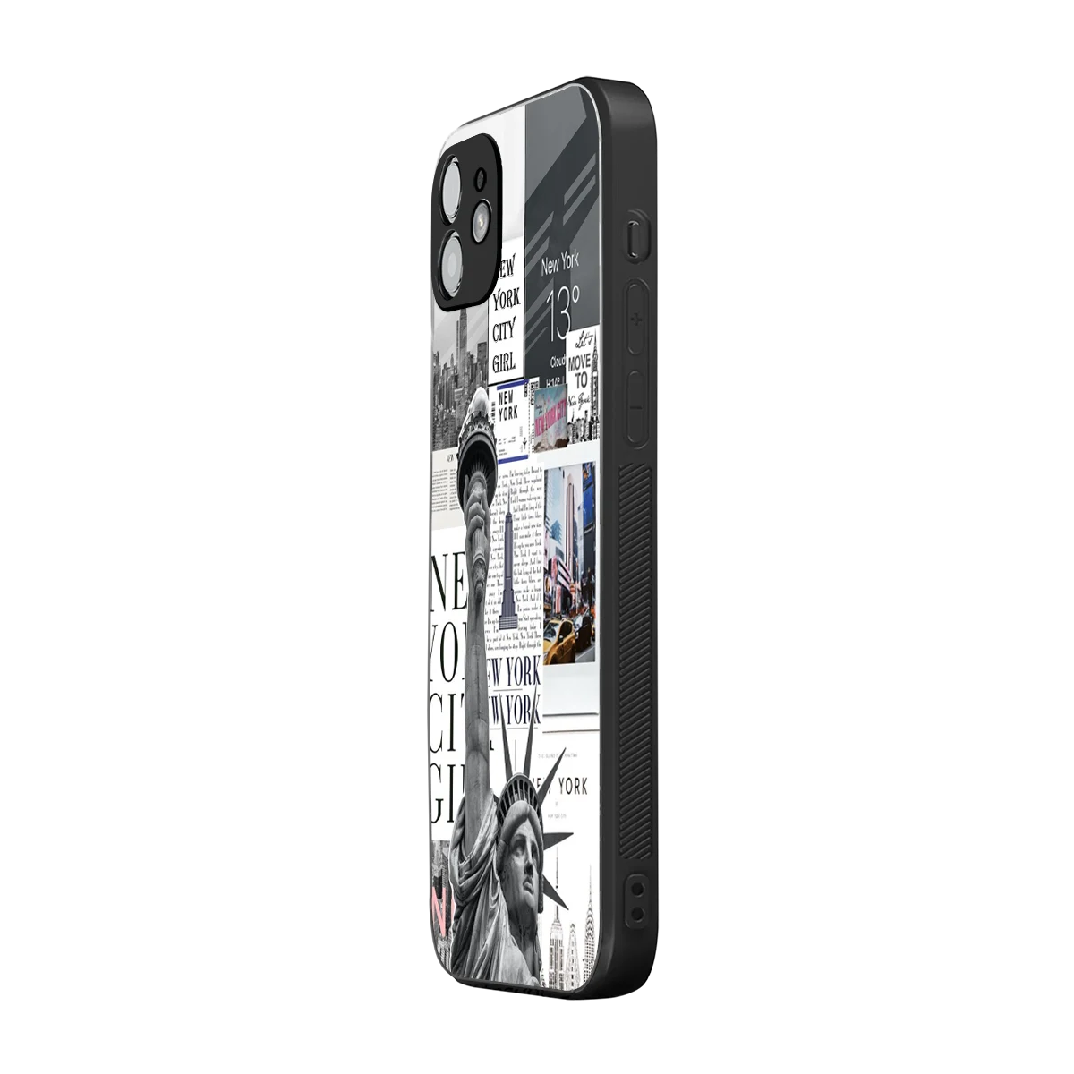 NY Dream iphone 12 mobile cover | shockproof glass phone case
