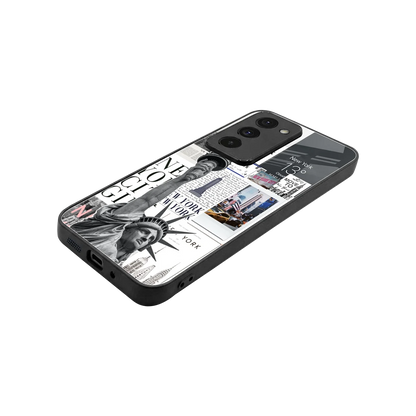 NY Dream stylish phone case for redmi 15 5g | glossy glass and slim fit