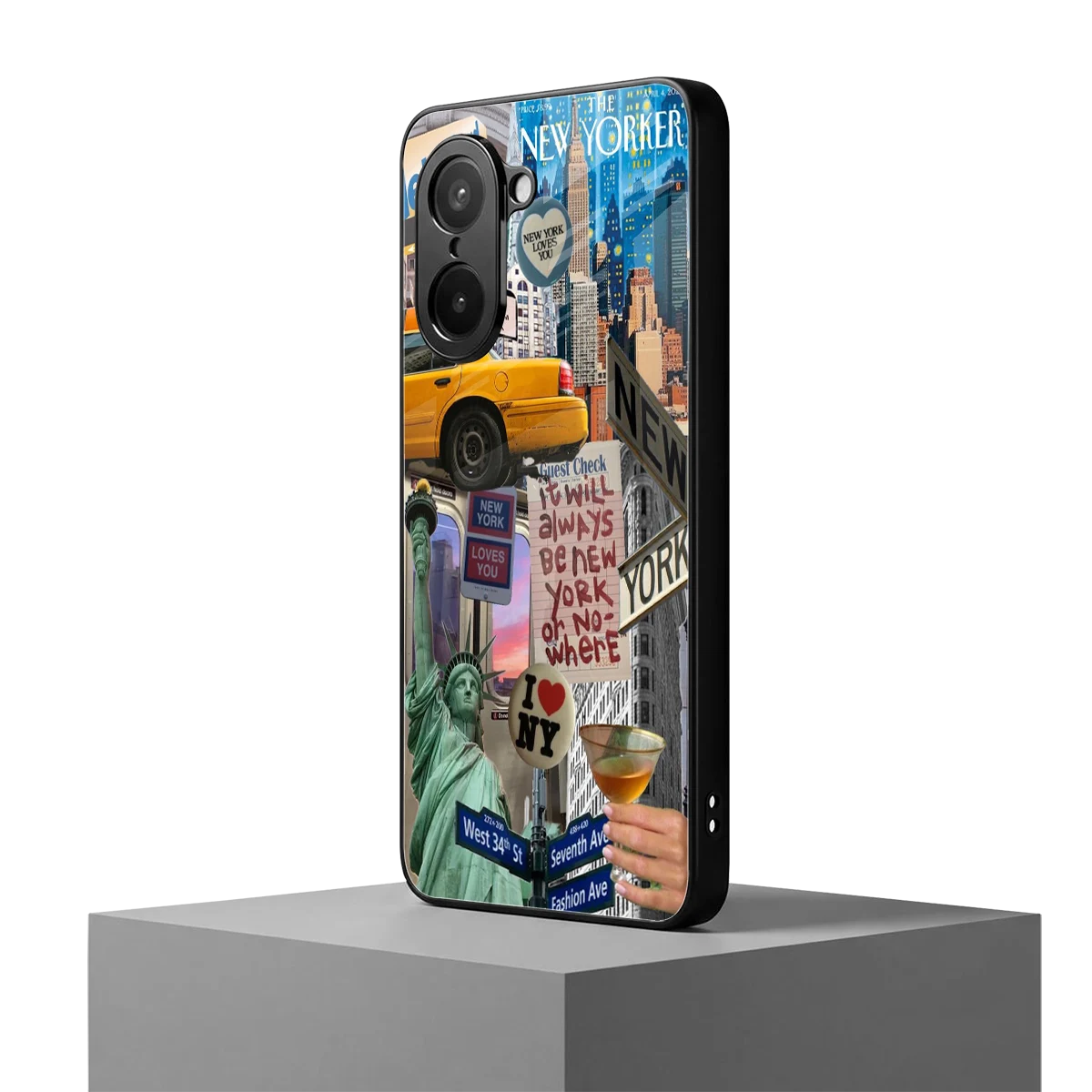 NY Forever oneplus nord ce5 5g mobile cover | shockproof glass phone case