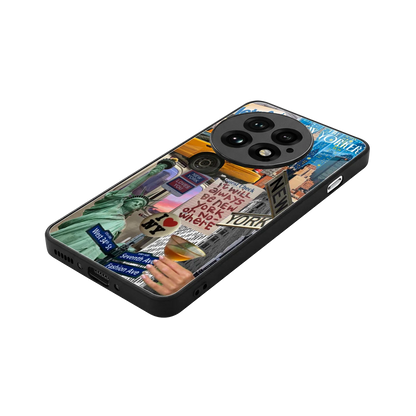 NY Forever stylish phone case for oneplus 13 | glossy glass and slim fit