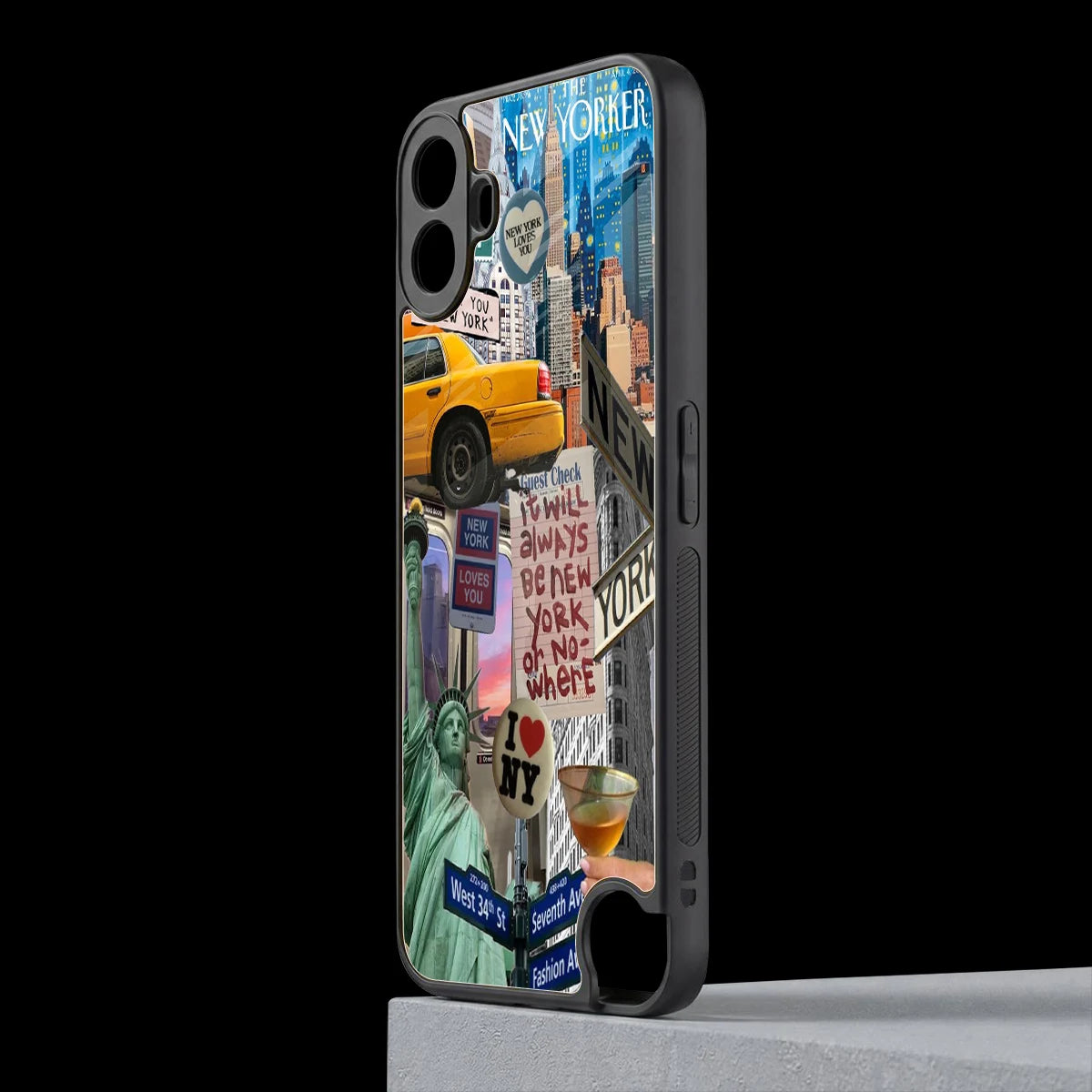 NY Forever cmf nothing phone 1 mobile cover | shockproof glass phone case