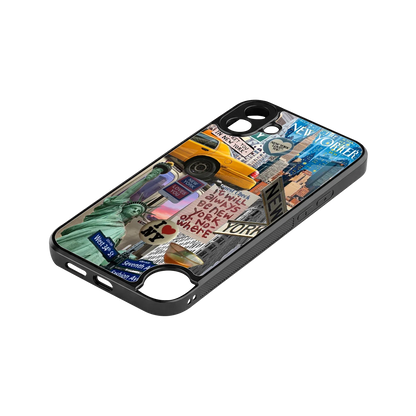 NY Forever stylish phone case for cmf nothing phone 1 | glossy glass and slim fit