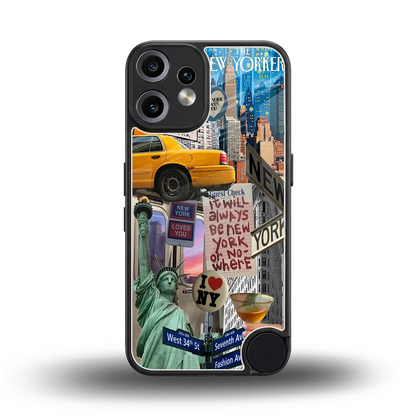 NY Forever back phone cover | glass case for cmf nothing phone 2 pro