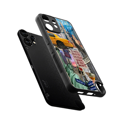 NY Forever sleek cmf nothing phone 2 pro cover with tempered glass back and TPU edges