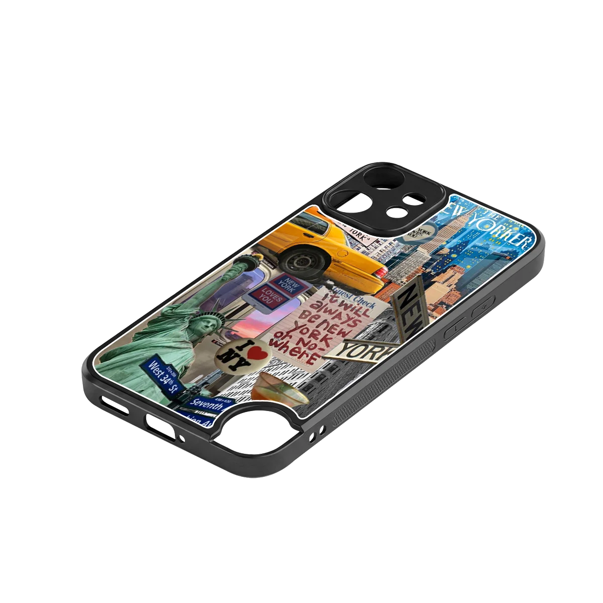 NY Forever stylish phone case for cmf nothing phone 2 pro | glossy glass and slim fit
