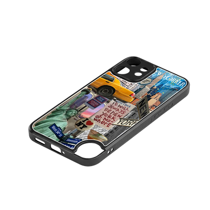 NY Forever stylish phone case for cmf nothing phone 2 pro | glossy glass and slim fit