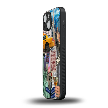 NY Forever iphone 13 mini mobile cover | shockproof glass phone case