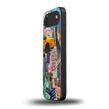 NY Forever iphone air mobile cover | shockproof glass phone case