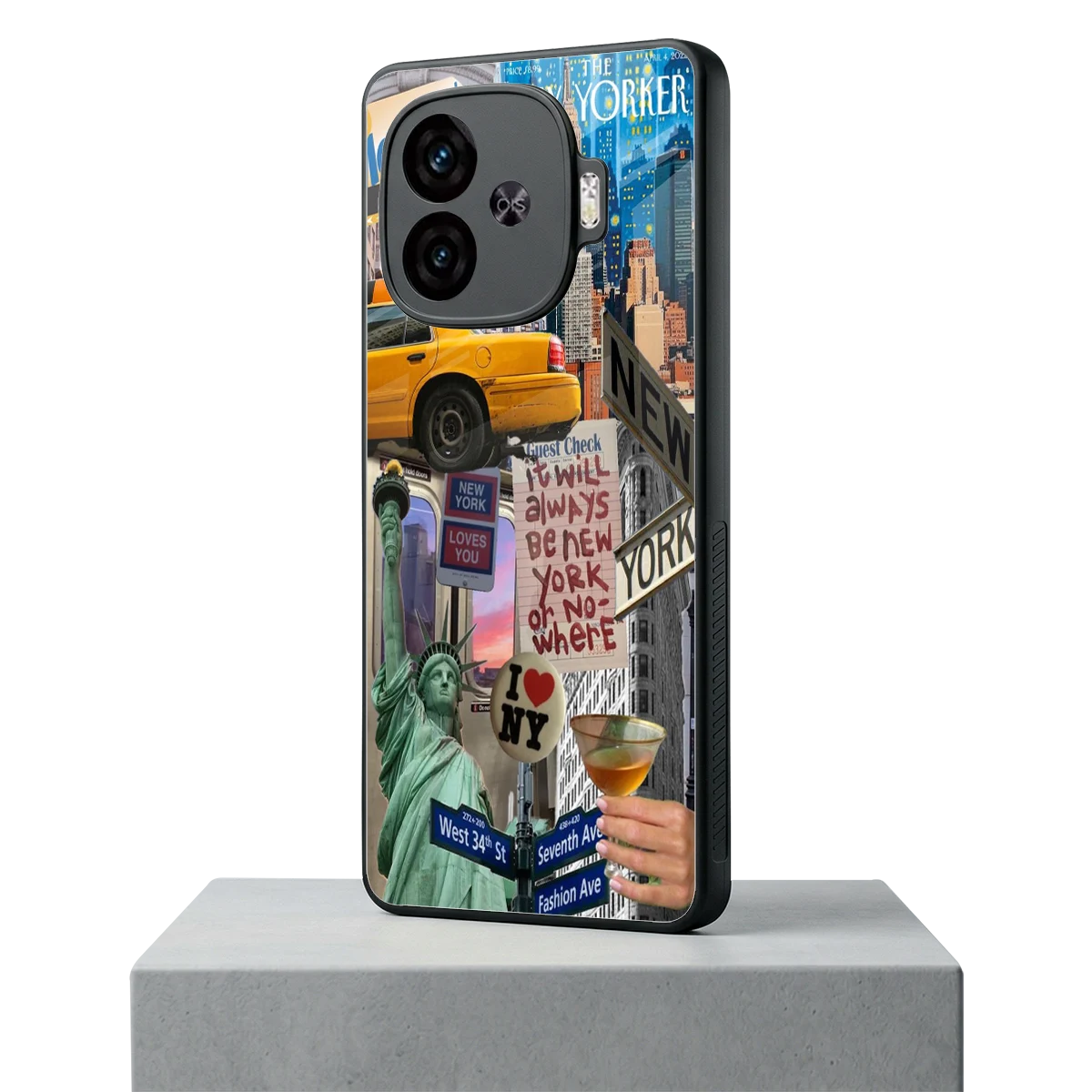 NY Forever iqoo neo 10r 5g mobile cover | shockproof glass phone case