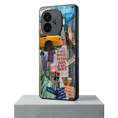 NY Forever iqoo neo 10r 5g mobile cover | shockproof glass phone case
