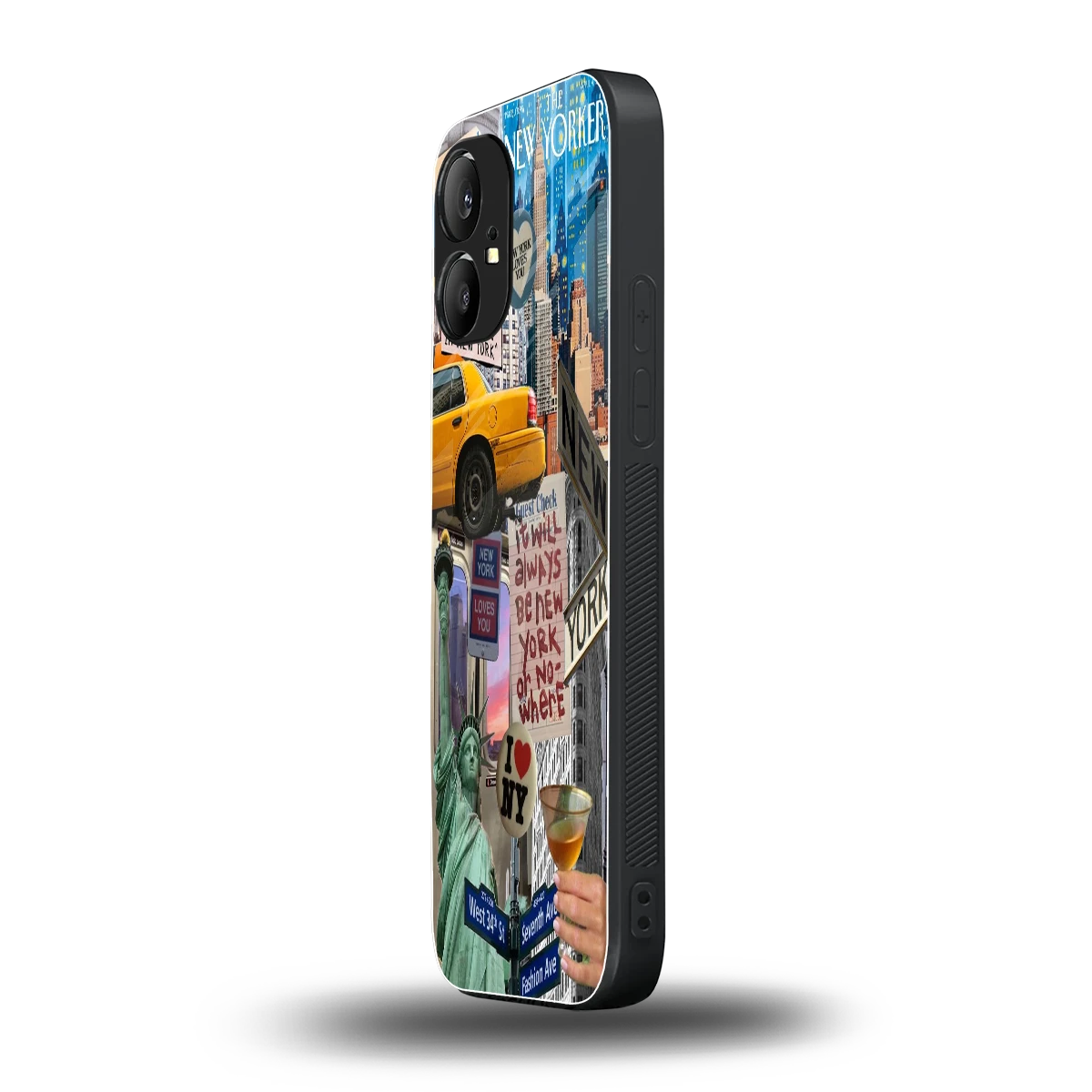 NY Forever nothing phone 1 mobile cover | shockproof glass phone case