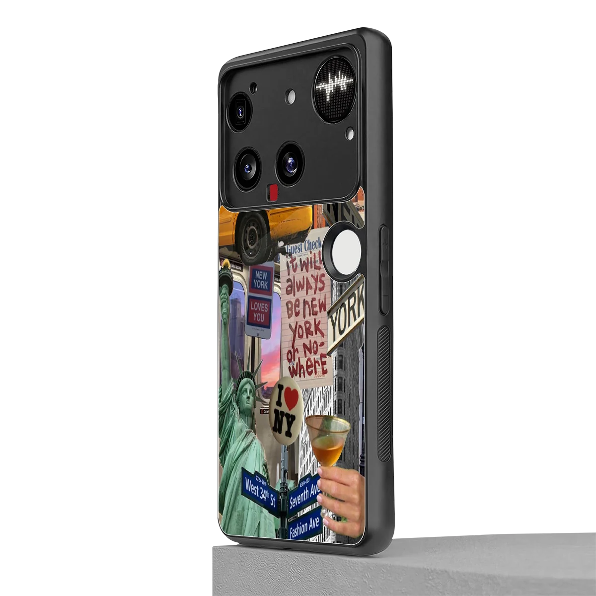 NY Forever nothing phone 3 mobile cover | shockproof glass phone case