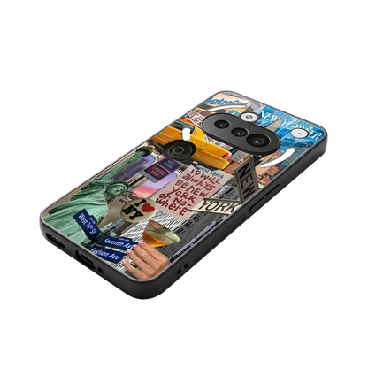 NY Forever stylish phone case for nothing phone 3a | glossy glass and slim fit