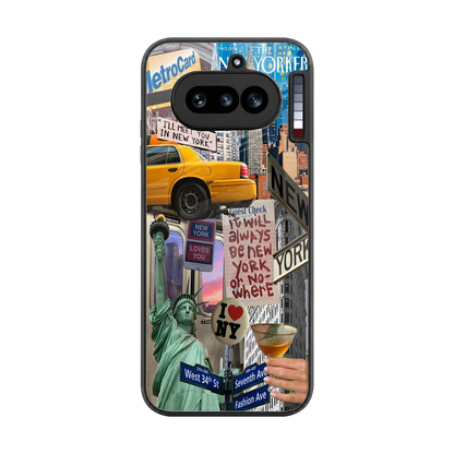 NY Forever back phone cover | glass case for nothing phone 4a