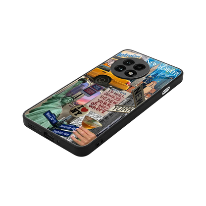 NY Forever stylish phone case for oneplus 13r | glossy glass and slim fit