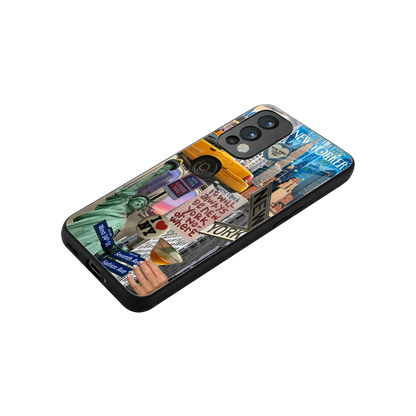 NY Forever stylish phone case for oneplus nord 2 | glossy glass and slim fit