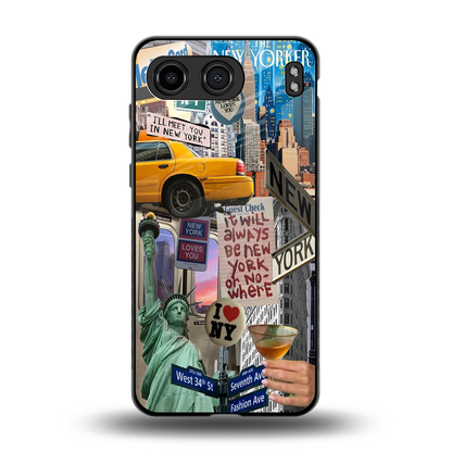 NY Forever back phone cover | glass case for oneplus nord 4