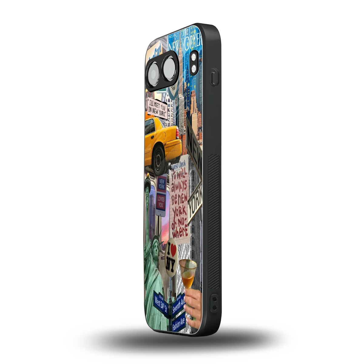 NY Forever oneplus nord 4 mobile cover | shockproof glass phone case