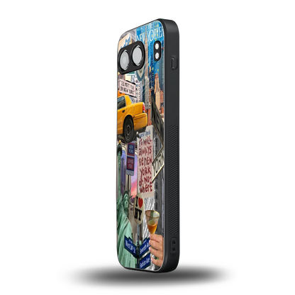 NY Forever oneplus nord 4 mobile cover | shockproof glass phone case