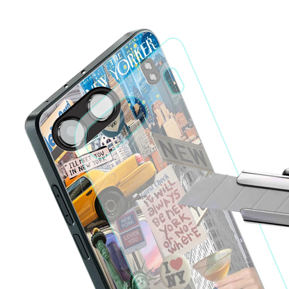 NY Forever stylish phone case for oneplus nord 4 | glossy glass and slim fit