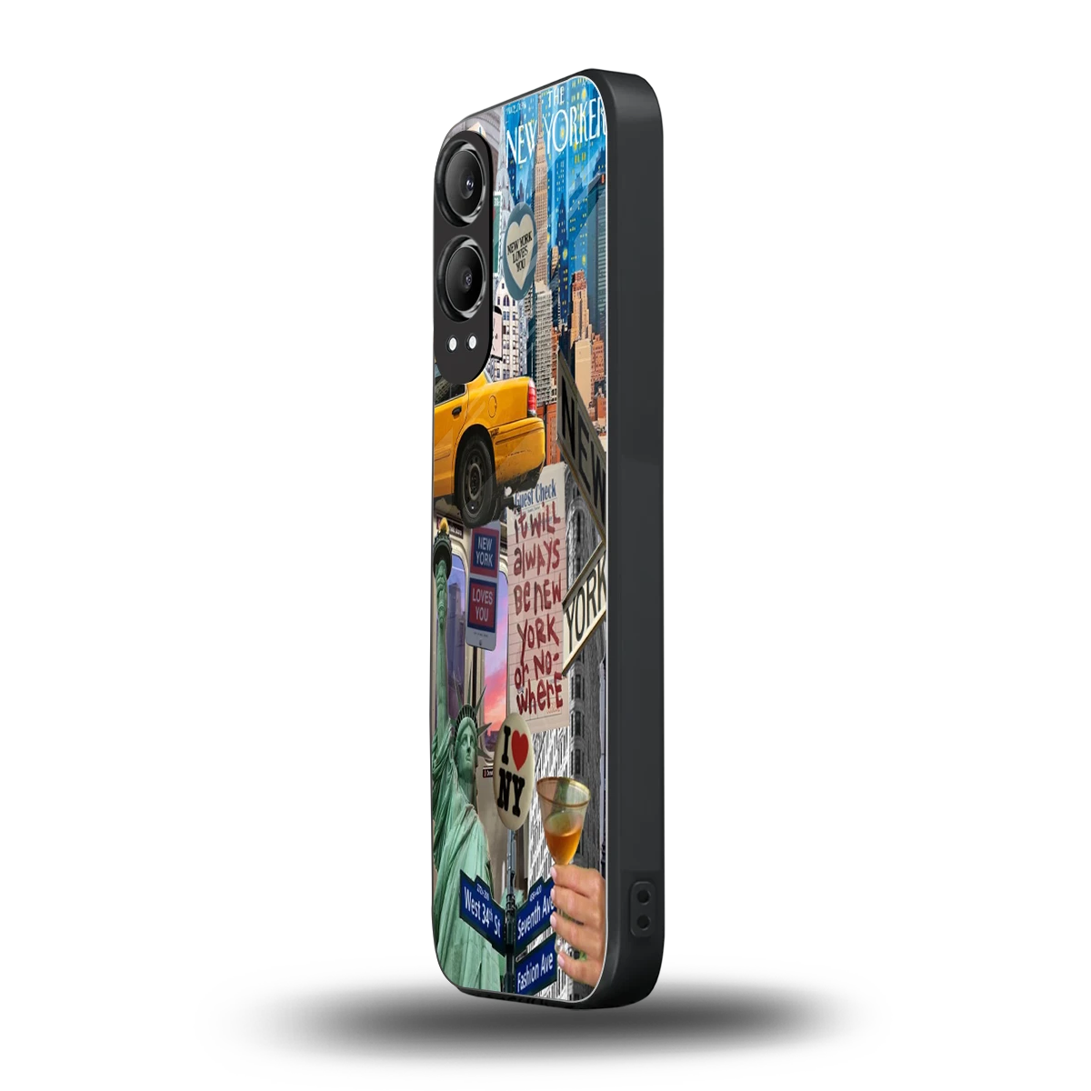 NY Forever oneplus nord ce 4 lite mobile cover | shockproof glass phone case