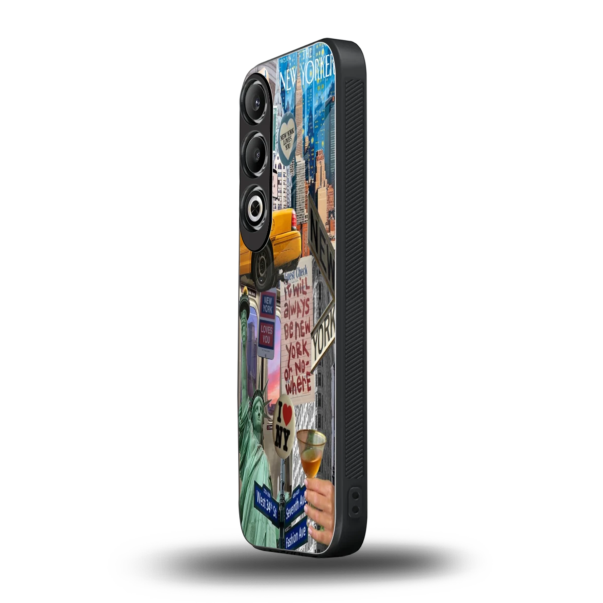 NY Forever oneplus nord ce 4 mobile cover | shockproof glass phone case