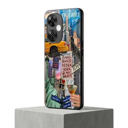NY Forever oneplus nord ce 3 lite mobile cover | shockproof glass phone case