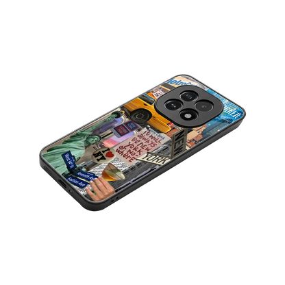 NY Forever stylish phone case for oppo f29 5g | glossy glass and slim fit