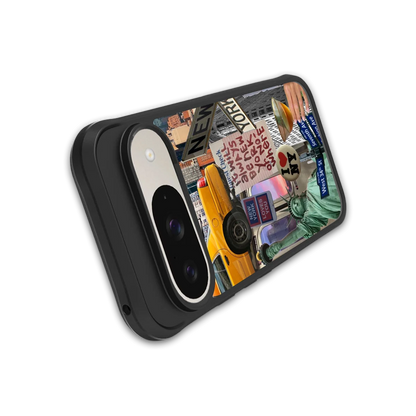 NY Forever stylish phone case for google pixel 9 | glossy glass and slim fit