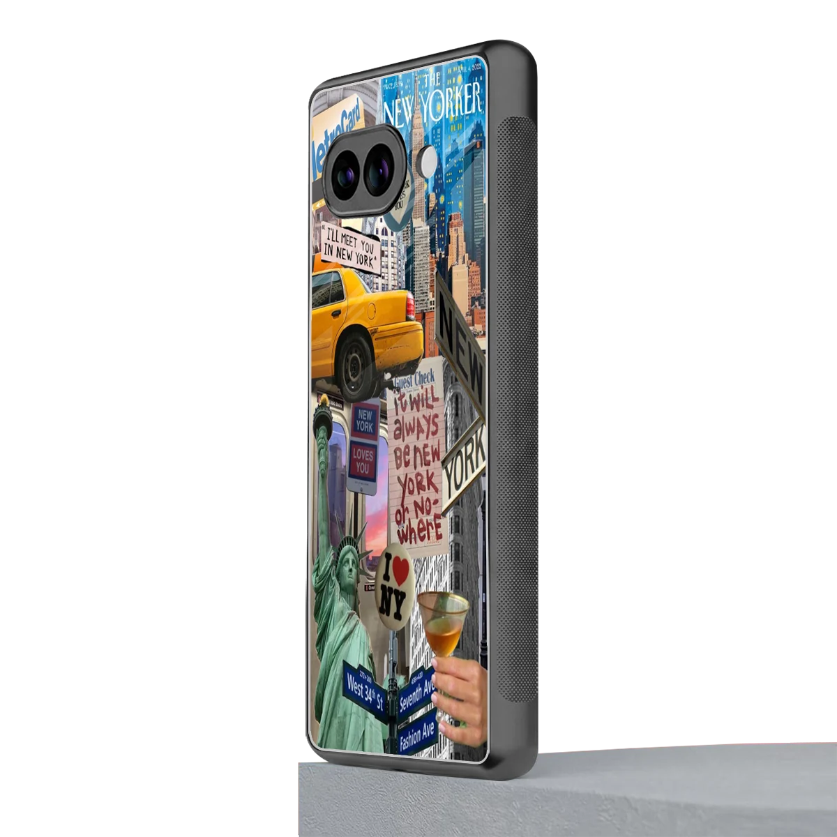 NY Forever google pixel 10a mobile cover | shockproof glass phone case