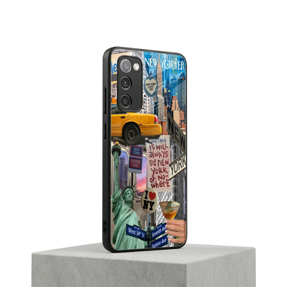 NY Forever samsung galaxy s20 fe mobile cover | shockproof glass phone case