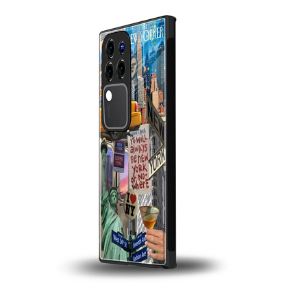 NY Forevervivo v30 pro mobile cover | shockproof glass phone case