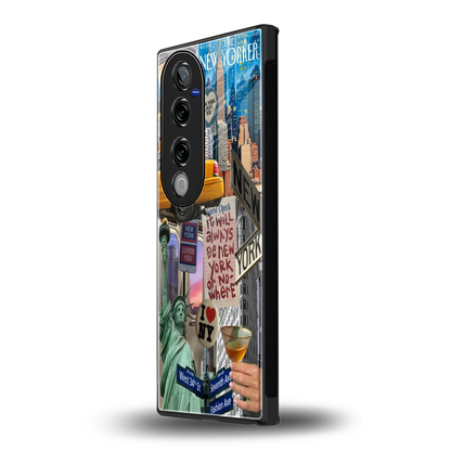 NY Forever vivo v40 pro mobile cover | shockproof glass phone case