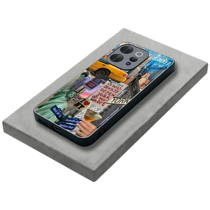 NY Forever stylish phone case for vivo v70 elite | glossy glass and slim fit