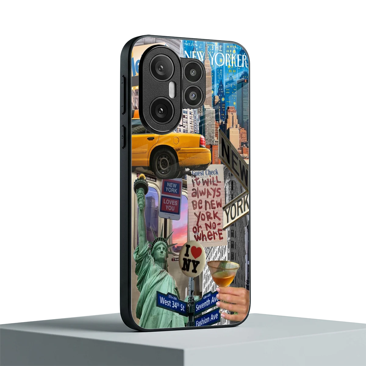NY Forever vivo x200 fe mobile cover | shockproof glass phone case