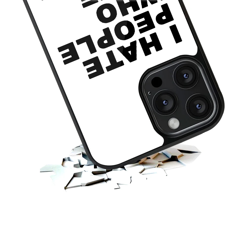Durable Glass Back Mobile Case for iPhone, Samsung, OnePlus, Google Pixel, Redmi, Vivo, Oppo