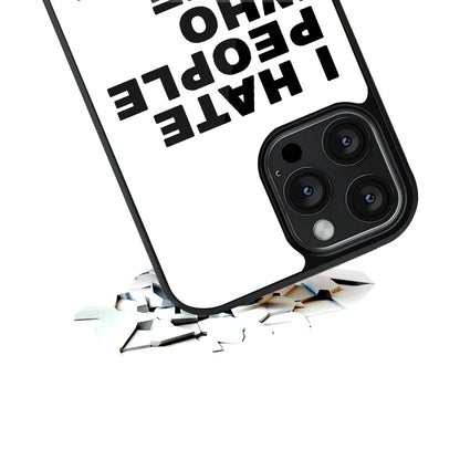 Durable Glass Back Mobile Case for iPhone, Samsung, OnePlus, Google Pixel, Redmi, Vivo, Oppo