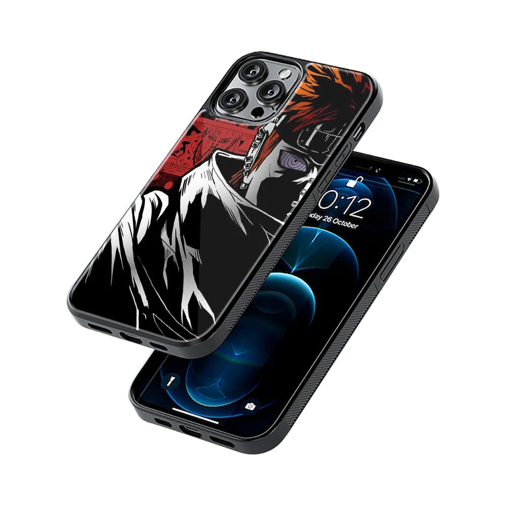 Protective Glass Back Phone Case Compatible with iPhone, Samsung, OnePlus, Pixel & More