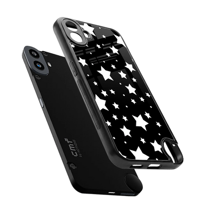Nebula sleek cmf nothing phone 1 cover with tempered glass back and TPU edges