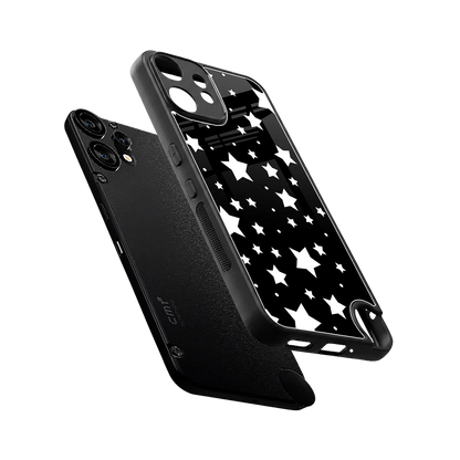 Nebula sleek cmf nothing phone 2 pro cover with tempered glass back and TPU edges