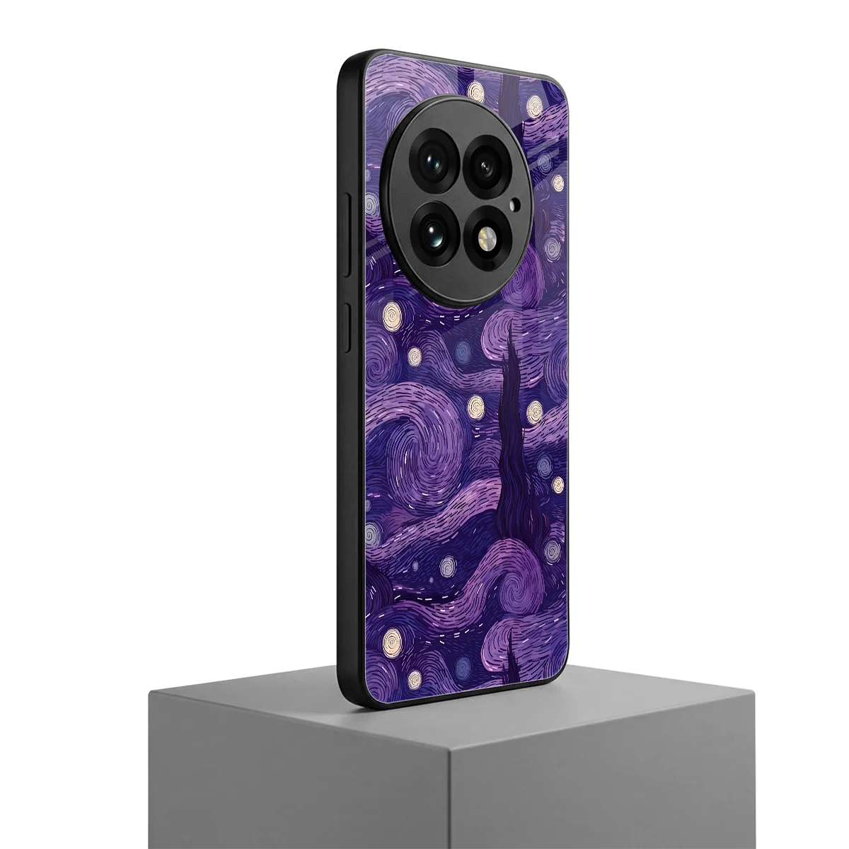 Nebula Galaxy oneplus 13 mobile cover | shockproof glass phone case