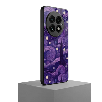 Nebula Galaxy oneplus 13 mobile cover | shockproof glass phone case